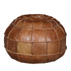 Bean Bag Atom in Brown Cerato Leather