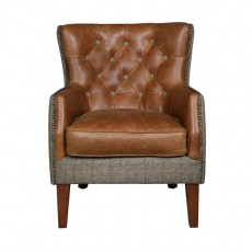 Stanford Chair - Moreland Harris Tweed - Fast Track Delivery