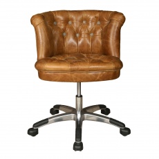 Austin Buttoned Office Chair