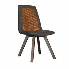 Carter Dining chair with Wooden Legs
