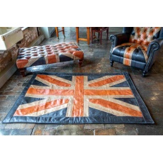 Patchwork Rug Union Leather 120 x 170