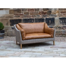 Malone Compact 2 Seater - HTW & Brown Tan Leather  (New 2023)