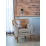 vintage Elston Chair - Hunting Lodge Harris Tweed - Fast Track Delivery