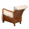 vintage Shaun Baa Baa Chair - Lambs Wool + leather