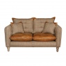 vintage Regent 2 Seater Sofa - Fast Track (3HTW Hunting Lodge and Cerato Brown leather)