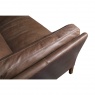 vintage Bugsy Large 2 Seater Fast Track (Espresso Leather)