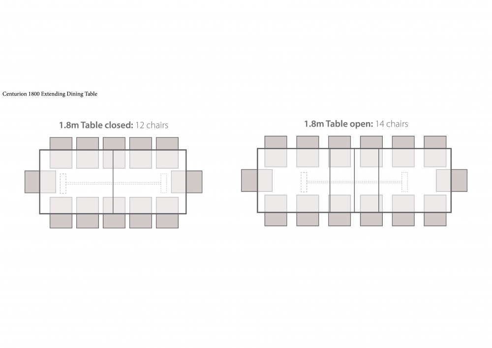 Table sizes & Seating Plans