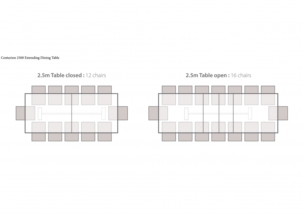 Table sizes & Seating Plans