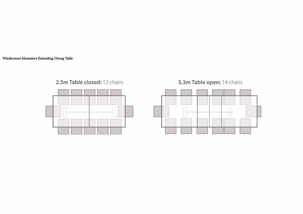 Table sizes & Seating Plans