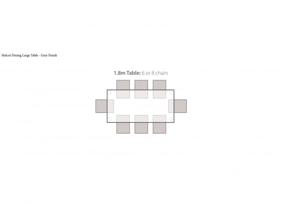 Table sizes & Seating Plans