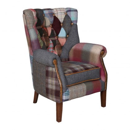 Barnard Patchwork  (Hexham) Chair -  Fast Track