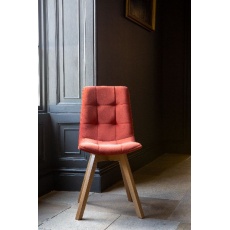 Atlanta Chair Seat Shell ONLY Amber Velvet - Chose Legs Separately - MOQ 2 Pieces