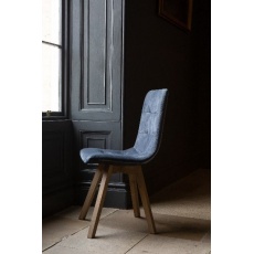 Atlanta Chair Seat Shell ONLY Charcoal Velvet - Chose Legs Separately - MOQ 2 Pieces
