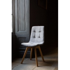 Atlanta Chair Seat Shell ONLY Steel Velvet - Chose Legs Separately - MOQ 2 Pieces COPY