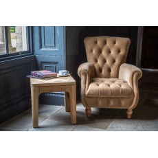 Westminster Armchair in Butterscotch Velvet Grade 1