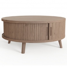 Tambour Grey Coffee Table