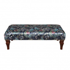 Banquet Buttoned Footstool Large