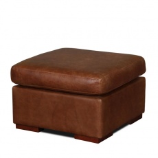 Classic Vintage Square Footstool 60x60