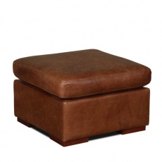 Classic Vintage Square Footstool 60x60