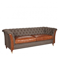 Granby 3 Seater Sofa - Moreland Harris Tweed - Fast Track Delivery