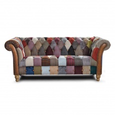 Harlequin Patchwork 2 Seater Chester Club - Fast Track Delivery