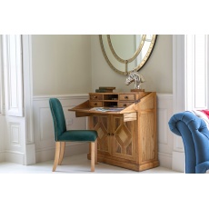 Welbeck Campaign Desk with Marble Inlay