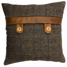 Belt and Button Cushion