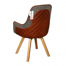 Ohio Deluxe Chair - Wooden Legs