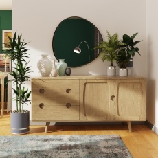 Holcot Sideboard - Grey Finish