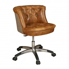 Austin Buttoned Office Chair