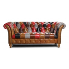 Presbury Patchwork 2 Seater Chester Club - Fast Track Delivery