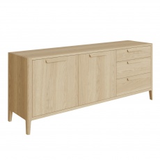 Andersson Sideboard - 2 Door 3 Drawer Offset
