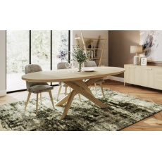 Andersson - Oval Pedestal Table - Wooden Spider Base - (New 2023)
