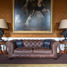 Gotti Club 2 Seater - (Espresso Leather)