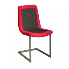 Sebi Dining Chair with Metal Legs