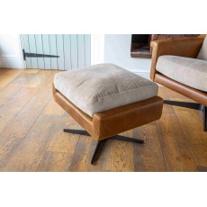 Vinci Footstool - Fabric Inner Panel Mix (New) 2023