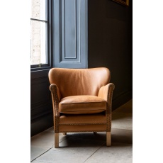 Dean Chair in Tan Leather - Special Only