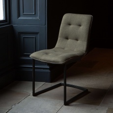 Hampton Chair Hunter Green Cotton - MOQ 2pcs