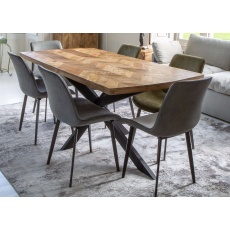 Kos Dining Chair - Grey PU (New 2024)