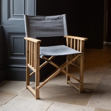 Howley - Directors Oak Framed Chair