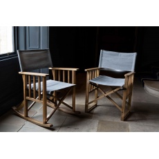 Howley - Directors Oak Framed Chair