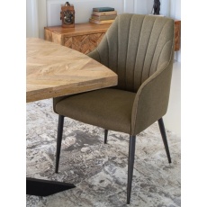 Oliver Chair - Hunter MOQ 2pcs - Green Cotton