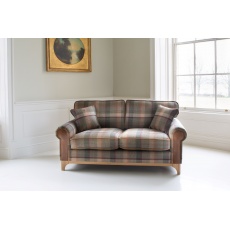 Winderwath 3 Seater Sofa - Malham Green Wool + Tan Leather (Fast Track)