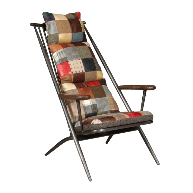 vintage Sudbury Patchwork Chair Cover