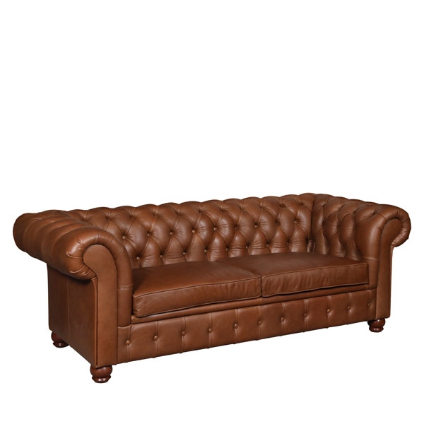 vintage Chesterfield Lux 3 Seater