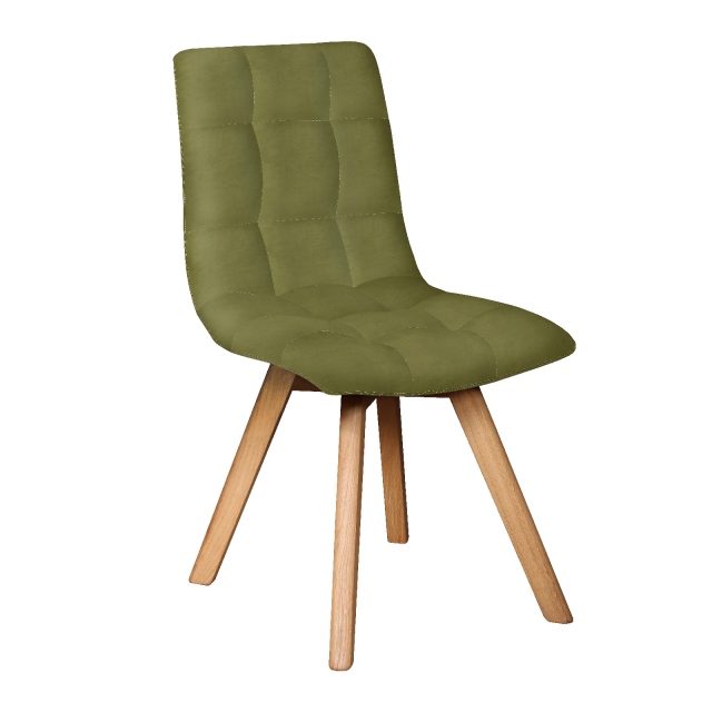 Carlton Allegro - Chair Olive Velvet (Stock Line)