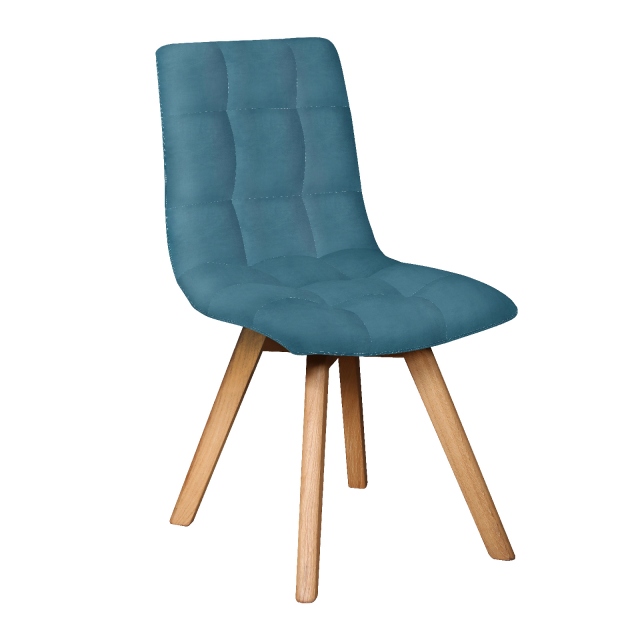 Carlton Allegro - Chair Teal Velvet (Stock Line)