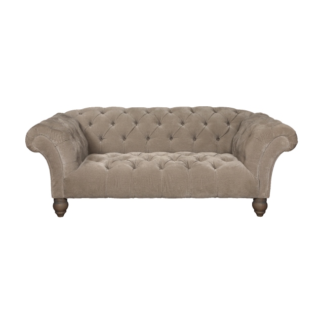 vintage Grammy 2 Seater Sofa (Manolo Fabric) - Fast Track Delivery