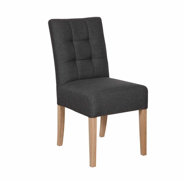 Carlton Colin Chair - Faux Leather in Grey or Brown