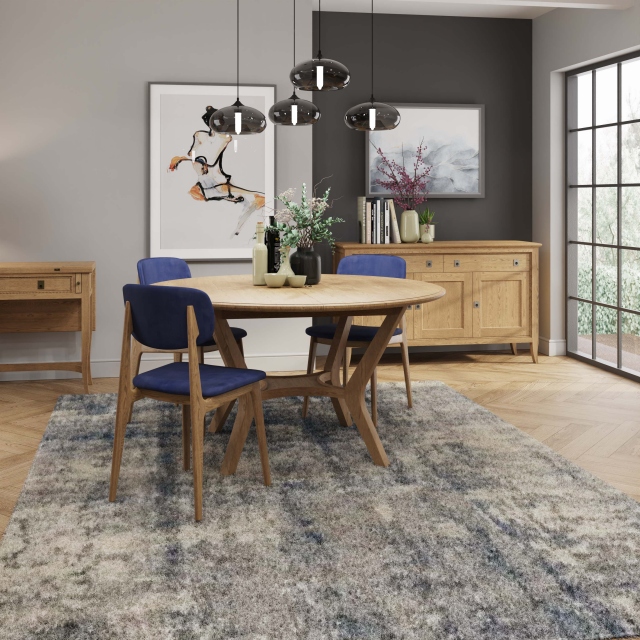 Carlton Gibson Circular Extending Dining Table Dining Tables